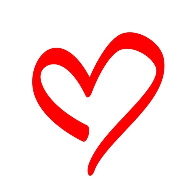 Kaligrafi aşk işareti