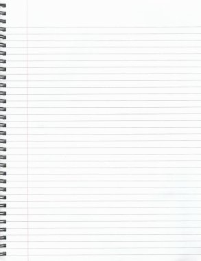 Halka bağlamalı standart bir dizüstü bilgisayardan Astarlı Kağıt