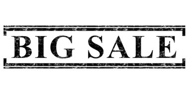 Siyah büyük satış pul ögesi şeffaf png dosyası