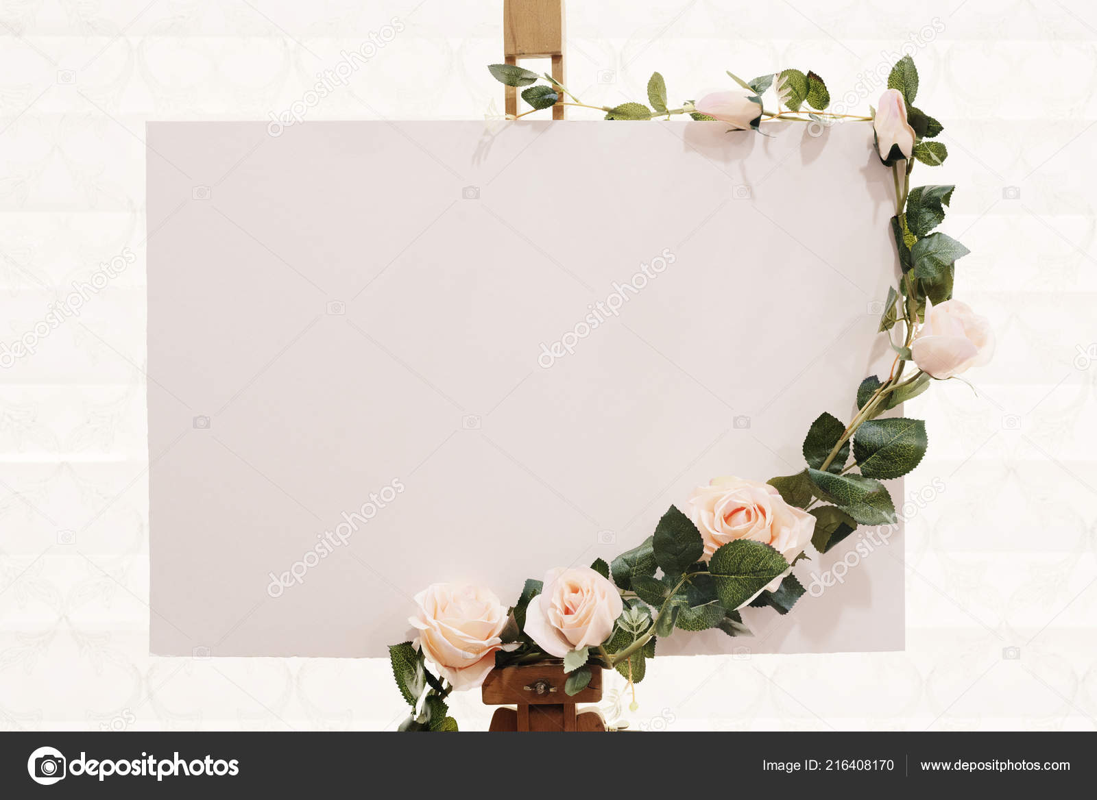 Download Wedding Sign Wedding Board Mockup Flowers Top Stock Photo Image By C Snj Abv Bg 216408170