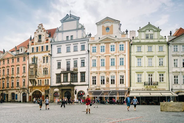 Praga República Checa Mayo 2018 Edificios Históricos Plaza Del Casco — Foto de Stock