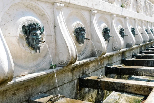 Den Fontana Del Calamo Även Kallad Fontänen Tretton Cannelle Renässans — Stockfoto