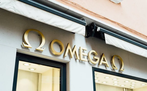 Velence Olaszország Március 2019 Velencei Omega Áruház Előjele — Stock Fotó