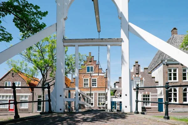 Edam Paesi Bassi Maggio 2019 Drawbridge Nella Città Edam — Foto Stock