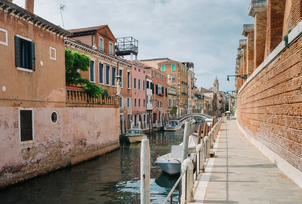 Venecia Italia Mayo 2020 Canal Desertados Convocados Momento Del Covidio — Foto de Stock