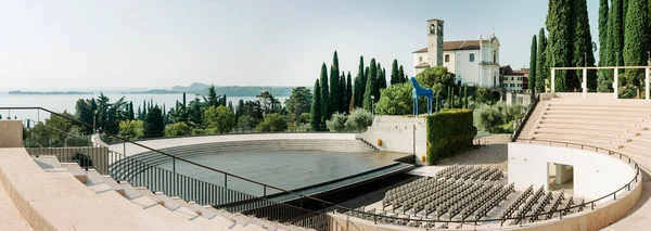 Gardone Riviera Italia Settembre 2020 Vittoriale Degli Italiani Anfiteatro Esterno — Foto Stock