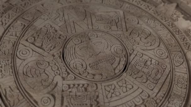 Движение Maya Calendar Mackro — стоковое видео