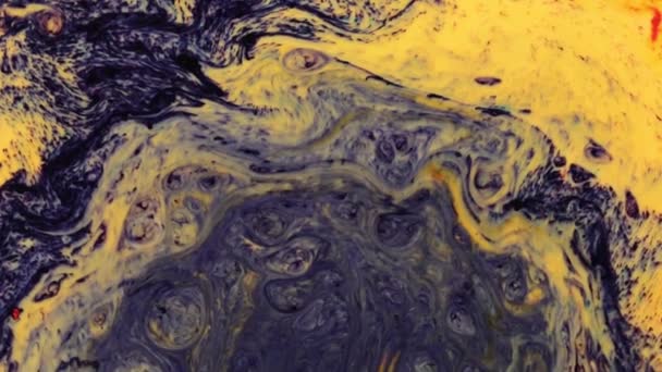 Tinta Pintura Colorida Abstrata Explode Difusão Psychedelic Blast Movement Cores — Vídeo de Stock