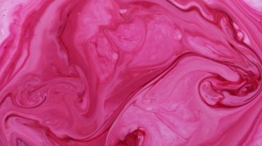 Soyut Renkli Boya Mürekkemi Difüzyon Psychedelic Blast Hareketi Patlayabilir. yumuşak renkler, soyut kompozisyon. Kırmızı ve pembe ebru arka plan ile akrilik doku 