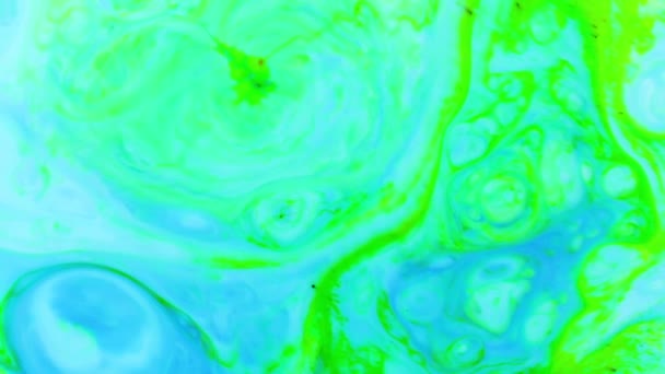 Rezumat Colorat Vopsea Cerneală Exploda Difuzie Psihedelic Explozie Mişcare Culori — Videoclip de stoc
