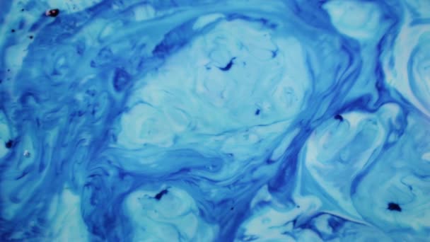 Abstrakte Bunte Paint Ink Explode Diffusion Psychedelic Blast Movement Weiche — Stockvideo