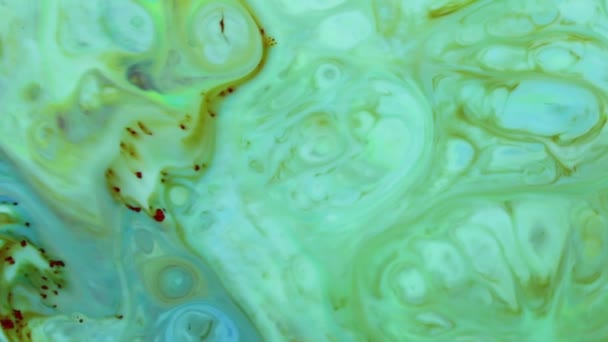 Abstraktní Barevný Inkoust Exploduje Difúzní Psychedelický Výbuch Měkké Barvy Abstraktní — Stock video