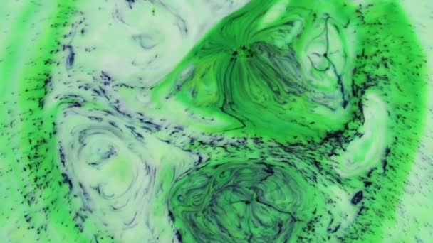 Abstrakte Bunte Paint Ink Explode Diffusion Psychedelic Blast Movement Weiche — Stockvideo