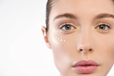 kısmi görünümü kadın yüz anti-kırışıklık kremi 