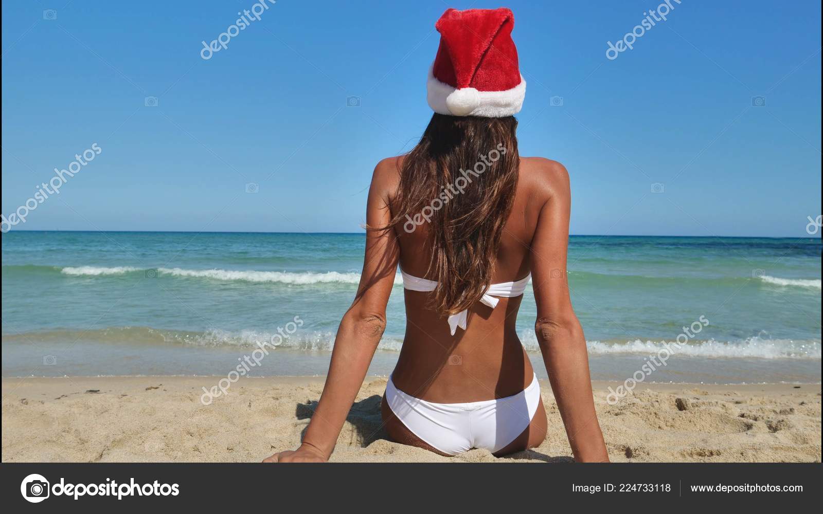 Santa outlet bathing suit