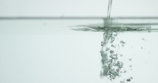 Video Stromende Water Volledige Frame Vloeistof — Stockvideo