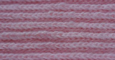 Makro pembe örme kumaştan video çekim