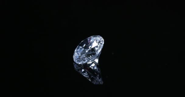Orfèvre Bijoux Vérifie Qualité Des Diamants Brillants Luxe Les Diamants — Video