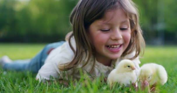 Momenti Migliori Della Vita Ragazze Dolci Nel Cappello Gioca Nel — Video Stock