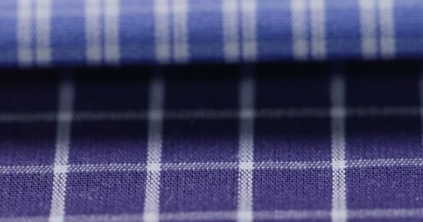 Tecidos Costura Alta Qualidade Vários Tecidos Cores Tecidos Alfaiataria Italianos — Vídeo de Stock