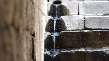 Asklepion Ancient City in Pergamon  Historical Ruins of Healing Center4K aerial and ground footage of Asklepion Ancient City in Pergamon (Bergama, Turkey)