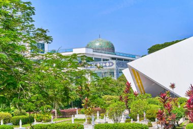 İslami Sanatlar Müzesi görünümü, Kuala Lumpur, Malezya