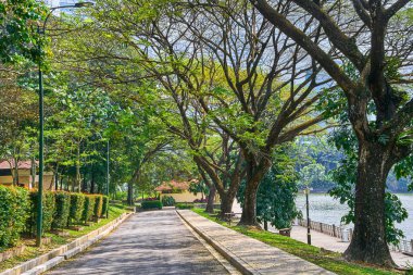 Perdana Botanik Bahçe Sokak Görünümü Kuala Lumpur, Malezya