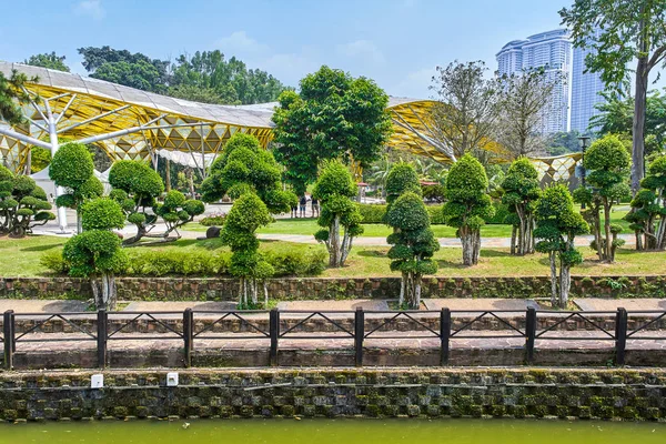 Kuala Lumpur Malaysia February 2018 Perdana Botanical Garden Gorgeous View — стокове фото