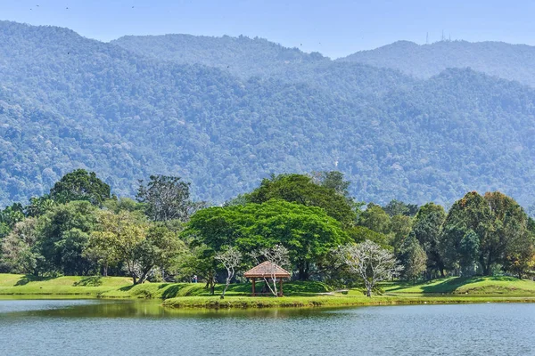 Beaux Jardins Lac Taiping Taman Tasik Malaisie — Photo