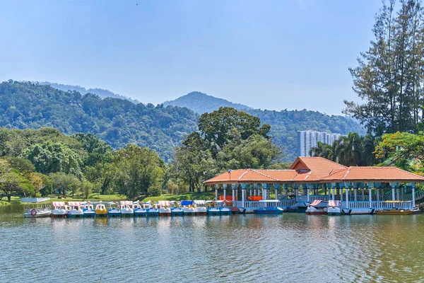 Beaux Jardins Lac Taiping Taman Tasik Malaisie — Photo