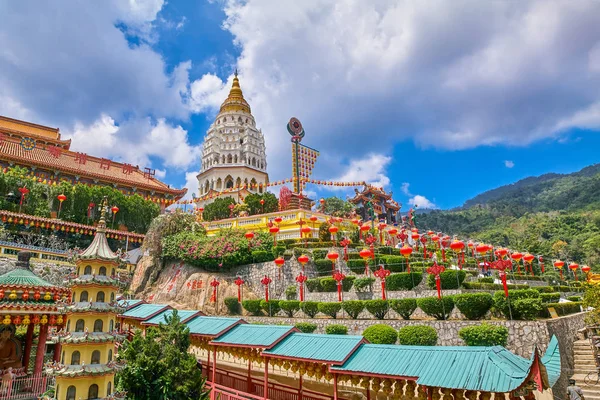 Tempio Kek Lok Sull Isola Penang Georgetown Malesia — Foto Stock