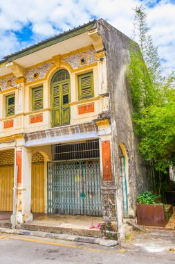 Eski evde Penang Adası, Georgetown, Malezya