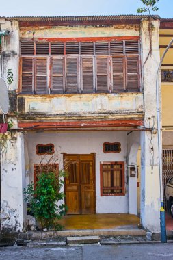 Eski evde Penang Adası, Georgetown, Malezya