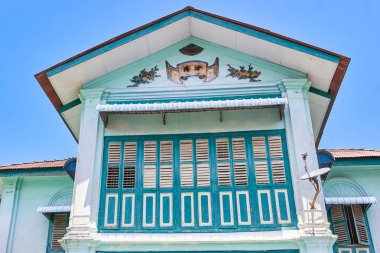 Eski evde Penang Adası, Georgetown, Malezya