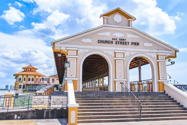 Church street pier Georgetown, Penang Adası, Malezya