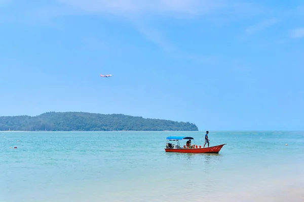 Langkawi Malásia Fevereiro 2018 Cenang Beach View — Fotografia de Stock