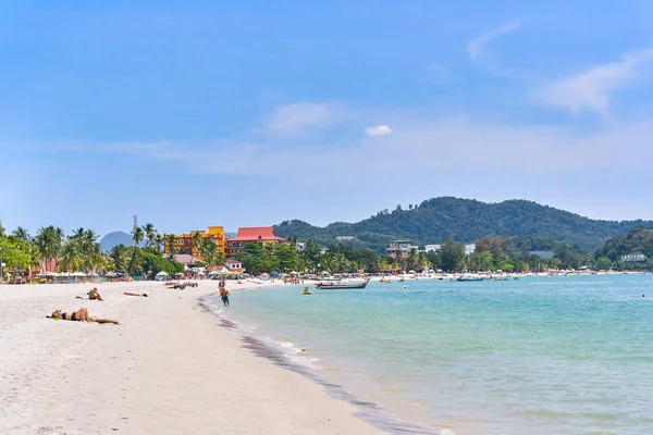 Spiaggia Cenang Nell Isola Langkawi Malesia — Foto Stock