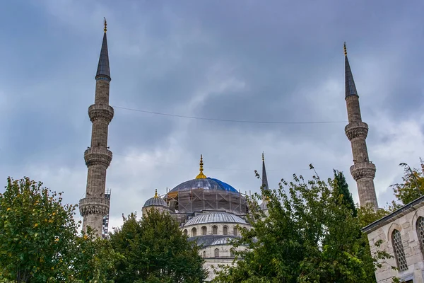 Blå Moskén Sultanahmet Camii Istanbul Turkiet — Stockfoto