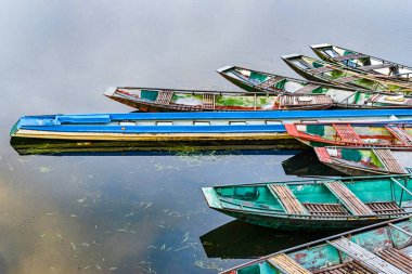 Ninh Binh, Vietnam 'da kayıklar