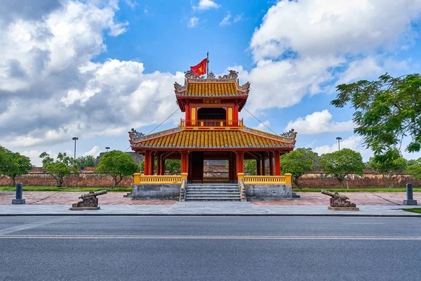 Beautiful Pavilion Located Citadel Hue City Vietnam — Stock Photo, Image
