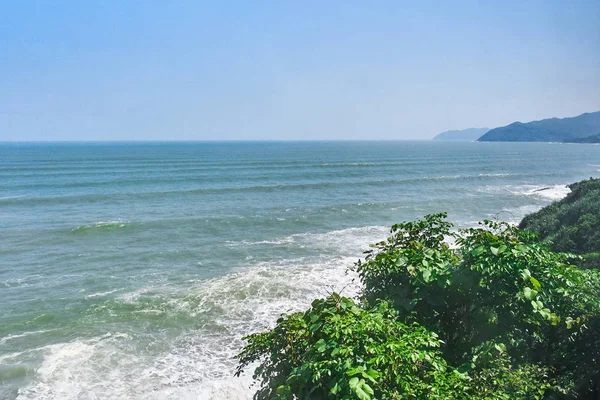 Hai Van Pass (Phu Tho) ünlü yolu doğal görünümü, Vietnam