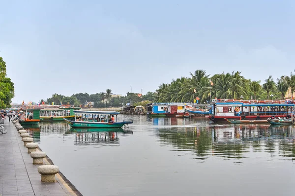 Hoi Vietnam November 2018 Boot Cruise Rivier — Stockfoto