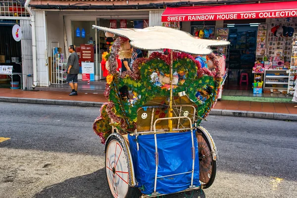 Melaka Μαλαισία Νοεμβρίου 2018 Rickshaw Στη Melaka — Φωτογραφία Αρχείου
