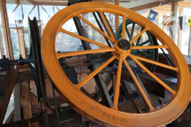 Plaza de la Justicia ile Paseo Yugoslavo arasındaki El Peral füniküleri. 1901 'de açıldı. Valparaso, Şili, 17 Ekim 2023. 