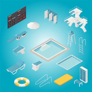 Odanın iç kısmının izometrik çizimi.