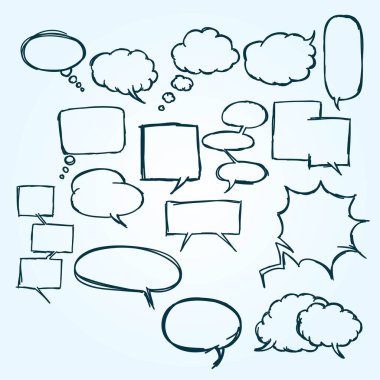 Konuşma baloncukları dizisi