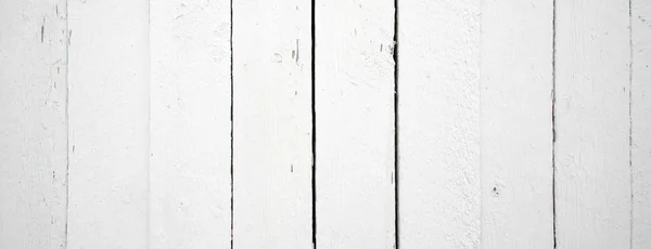 Старые Белые Деревянные Доски — стоковое фото