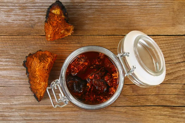 Huş mantar chaga çaydan şifa halk tıbbında kullanılır