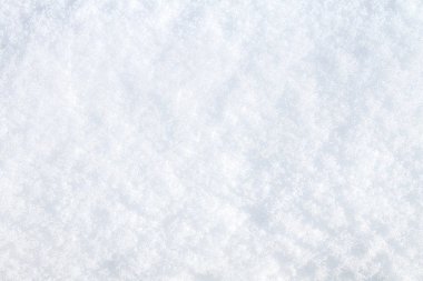 Kış karı. Kar dokusu. Kar manzaralı. Tasarım için doku. Karlı beyaz doku. Kar taneleri