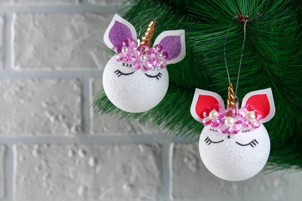 Bricolage Licorne Comment Faire Une Licorne Jouet Boule Noël